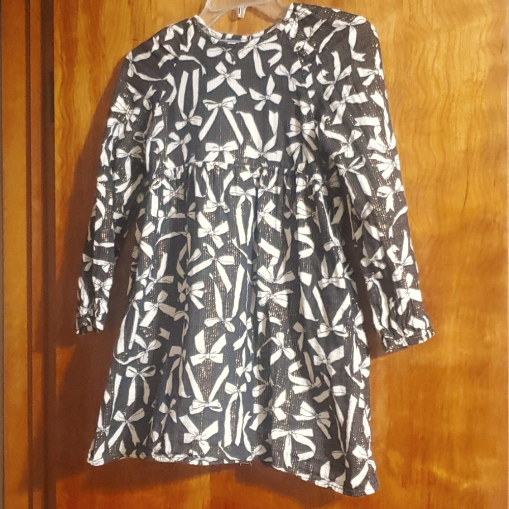 Ribbon Gold Dress